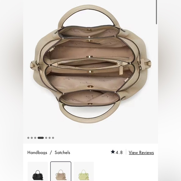 Kate Spade New York Dumpling Bag/Purse Small in Warm Gingerbread - Picture 5 of 6